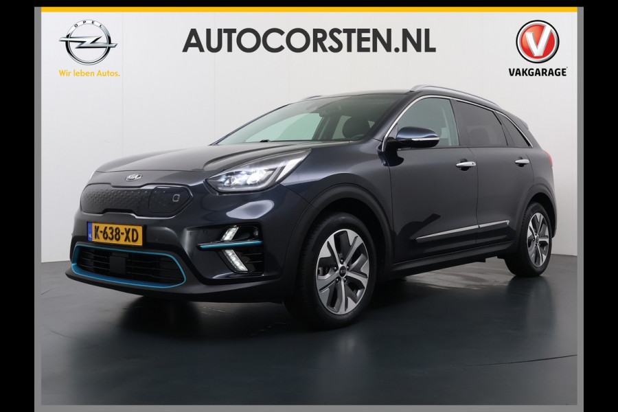 Kia e-Niro ExecutiveLine 64kWh SOH 100% Warmtepomp Leder Elek.Stoel+Memory JBL®-Audio Pdc Navi Ecc Camera Apple Carplay Android Auto Stoelverwarming+Koeling Stuurverwarming Lmv Privacy Glas DAB Vess Lane Assist Blind Spot 100% Dealeronderhouden