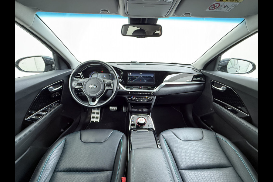 Kia e-Niro ExecutiveLine 64kWh SOH 100% Warmtepomp Leder Elek.Stoel+Memory JBL®-Audio Pdc Navi Ecc Camera Apple Carplay Android Auto Stoelverwarming+Koeling Stuurverwarming Lmv Privacy Glas DAB Vess Lane Assist Blind Spot 100% Dealeronderhouden