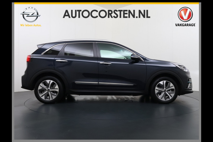 Kia e-Niro ExecutiveLine 64kWh SOH 100% Warmtepomp Leder Elek.Stoel+Memory JBL®-Audio Pdc Navi Ecc Camera Apple Carplay Android Auto Stoelverwarming+Koeling Stuurverwarming Lmv Privacy Glas DAB Vess Lane Assist Blind Spot 100% Dealeronderhouden