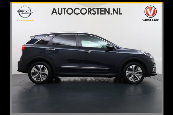Kia e-Niro ExecutiveLine 64kWh SOH 100% Warmtepomp Leder Elek.Stoel+Memory JBL®-Audio Pdc Navi Ecc Camera Apple Carplay Android Auto Stoelverwarming+Koeling Stuurverwarming Lmv Privacy Glas DAB Vess Lane Assist Blind Spot 100% Dealeronderhouden