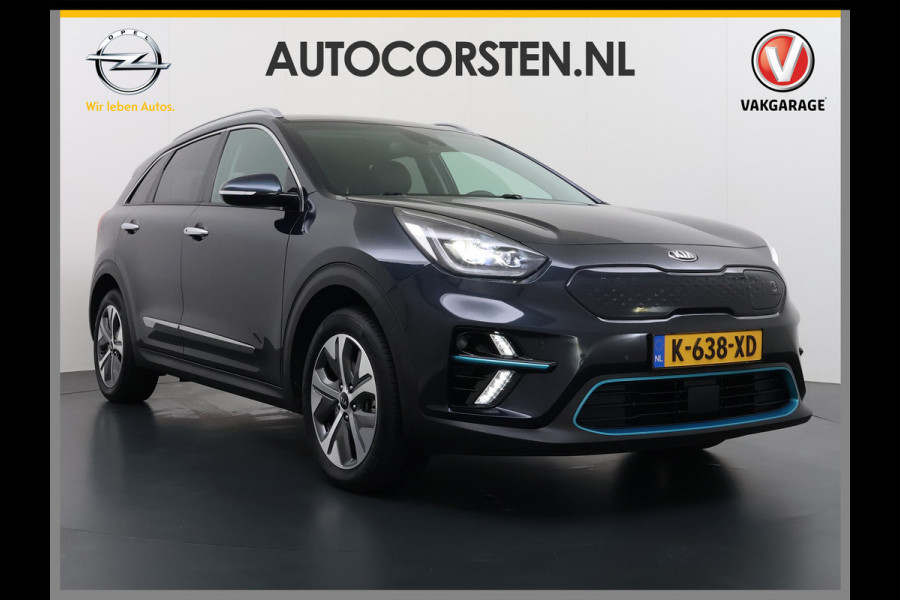 Kia e-Niro ExecutiveLine 64kWh SOH 100% Warmtepomp Leder Elek.Stoel+Memory JBL®-Audio Pdc Navi Ecc Camera Apple Carplay Android Auto Stoelverwarming+Koeling Stuurverwarming Lmv Privacy Glas DAB Vess Lane Assist Blind Spot 100% Dealeronderhouden