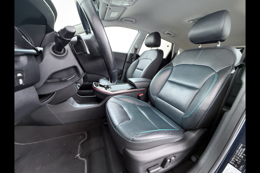 Kia e-Niro ExecutiveLine 64kWh SOH 100% Warmtepomp Leder Elek.Stoel+Memory JBL®-Audio Pdc Navi Ecc Camera Apple Carplay Android Auto Stoelverwarming+Koeling Stuurverwarming Lmv Privacy Glas DAB Vess Lane Assist Blind Spot 100% Dealeronderhouden