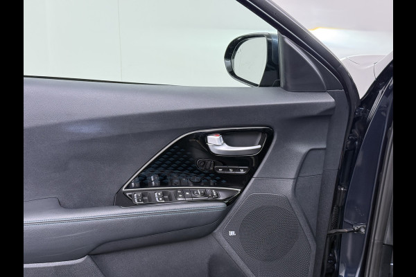 Kia e-Niro ExecutiveLine 64kWh SOH 100% Warmtepomp Leder Elek.Stoel+Memory JBL®-Audio Pdc Navi Ecc Camera Apple Carplay Android Auto Stoelverwarming+Koeling Stuurverwarming Lmv Privacy Glas DAB Vess Lane Assist Blind Spot 100% Dealeronderhouden