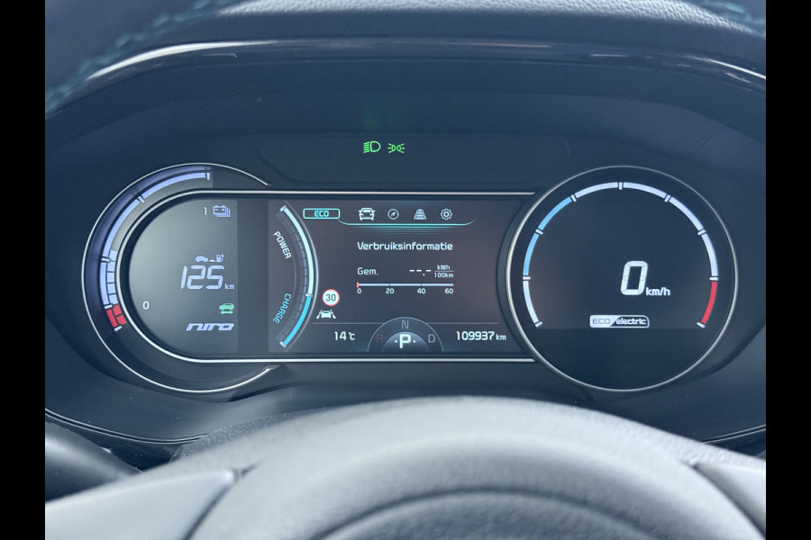 Kia e-Niro ExecutiveLine 64kWh SOH 100% Warmtepomp Leder Elek.Stoel+Memory JBL®-Audio Pdc Navi Ecc Camera Apple Carplay Android Auto Stoelverwarming+Koeling Stuurverwarming Lmv Privacy Glas DAB Vess Lane Assist Blind Spot 100% Dealeronderhouden