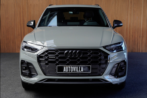 Audi Q5 55 TFSI e PlugIn S-Line Panodak Virtual Leer B&O PDC Navi Elektra. achterklep Leer Climate voor en achter 360° Zwarte binnenhemel Camera 20” LM velgen BTW auto