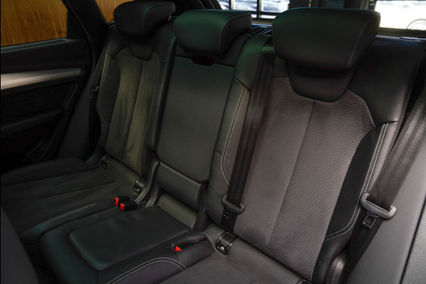 Audi Q5 55 TFSI e PlugIn S-Line Panodak Virtual Leer B&O PDC Navi Elektra. achterklep Leer Climate voor en achter 360° Zwarte binnenhemel Camera 20” LM velgen BTW auto