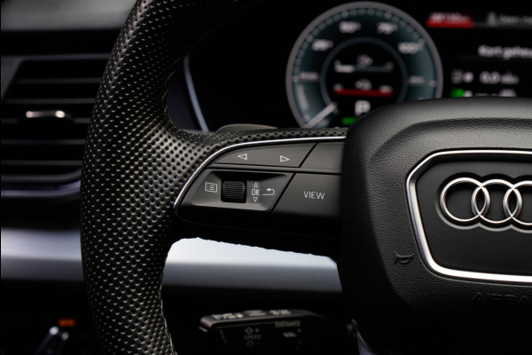 Audi Q5 55 TFSI e PlugIn S-Line Panodak Virtual Leer B&O PDC Navi Elektra. achterklep Leer Climate voor en achter 360° Zwarte binnenhemel Camera 20” LM velgen BTW auto