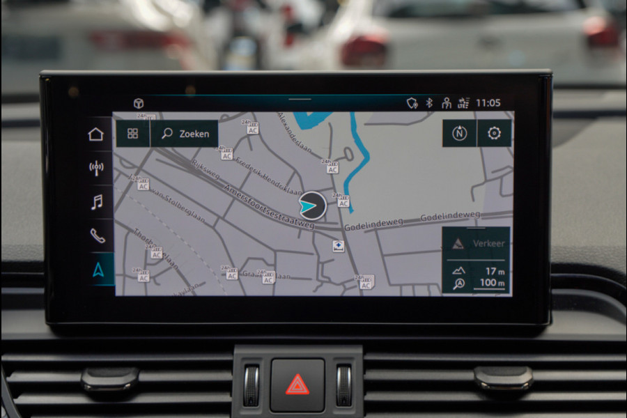 Audi Q5 55 TFSI e PlugIn S-Line Panodak Virtual Leer B&O PDC Navi Elektra. achterklep Leer Climate voor en achter 360° Zwarte binnenhemel Camera 20” LM velgen BTW auto