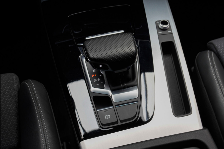 Audi Q5 55 TFSI e PlugIn S-Line Panodak Virtual Leer B&O PDC Navi Elektra. achterklep Leer Climate voor en achter 360° Zwarte binnenhemel Camera 20” LM velgen BTW auto