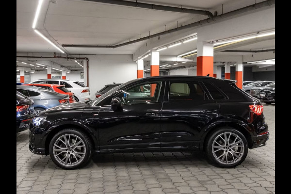 Audi Q3 45 TFSI e S-LINE ** LED, VIRTUAL, LEDER, TREKH, ADAPT. CRUISE, SONOS SOUND, 20-inch LMV ** 1e EIG - UNFALLFREI ** ** INFORMEER OOK NAAR ONZE AANTREKKELIJKE FINANCIAL-LEASE TARIEVEN **