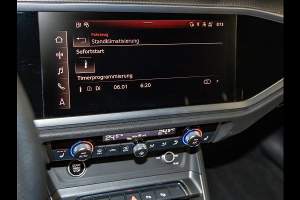 Audi Q3 45 TFSI e S-LINE ** LED, VIRTUAL, LEDER, TREKH, ADAPT. CRUISE, SONOS SOUND, 20-inch LMV ** 1e EIG - UNFALLFREI ** ** INFORMEER OOK NAAR ONZE AANTREKKELIJKE FINANCIAL-LEASE TARIEVEN **