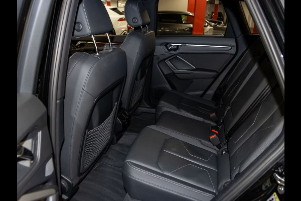 Audi Q3 45 TFSI e S-LINE ** LED, VIRTUAL, LEDER, TREKH, ADAPT. CRUISE, SONOS SOUND, 20-inch LMV ** 1e EIG - UNFALLFREI ** ** INFORMEER OOK NAAR ONZE AANTREKKELIJKE FINANCIAL-LEASE TARIEVEN **