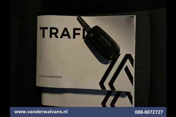 Renault Trafic 2.0 dCi 131pk L2H1 Euro6 Airco | LED | Cruisecontrol | Sidebars Parkeersensoren, Bijrijdersbank, 2500kg trekvermogen