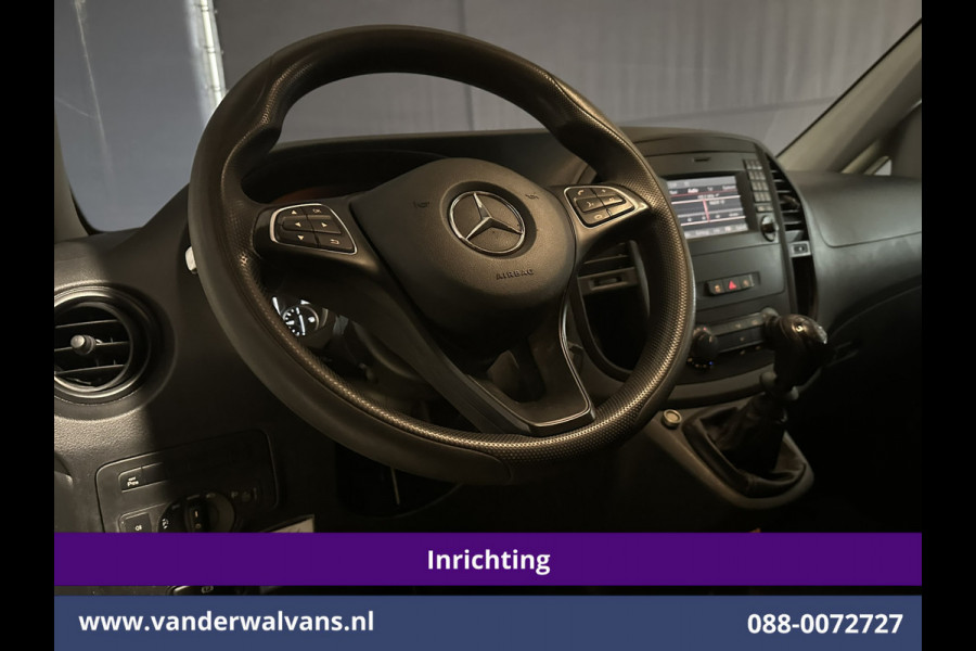 Mercedes-Benz Vito 114 CDI 136pk L2H1 inrichting Euro6 Airco | Camera | Navigatie | Trekhaak Cruisecontrol, Parkeersensoren