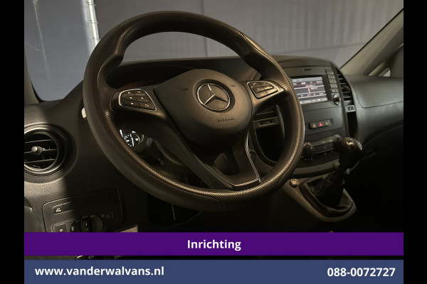 Mercedes-Benz Vito 114 CDI 136pk L2H1 inrichting Euro6 Airco | Camera | Navigatie | Trekhaak Cruisecontrol, Parkeersensoren