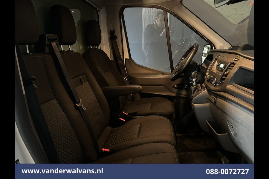 Ford Transit 2.0 TDCI 160pk Bakwagen Laadklep Euro6 Airco | Lat om lat Betimmering | Cruisecontrol Verwarmde voorruit, Bijrijdersbank