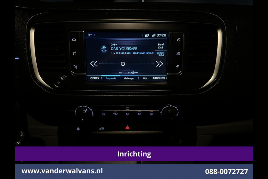 Peugeot Expert 2.0 BlueHDI 123pk L1H1 Inrichting Euro6 Airco | Camera | Navigatie | Apple Carplay | Cruisecontrol Android Auto, 2500kg Trekhaak, Parkeersensoren, Bijrijdersbank