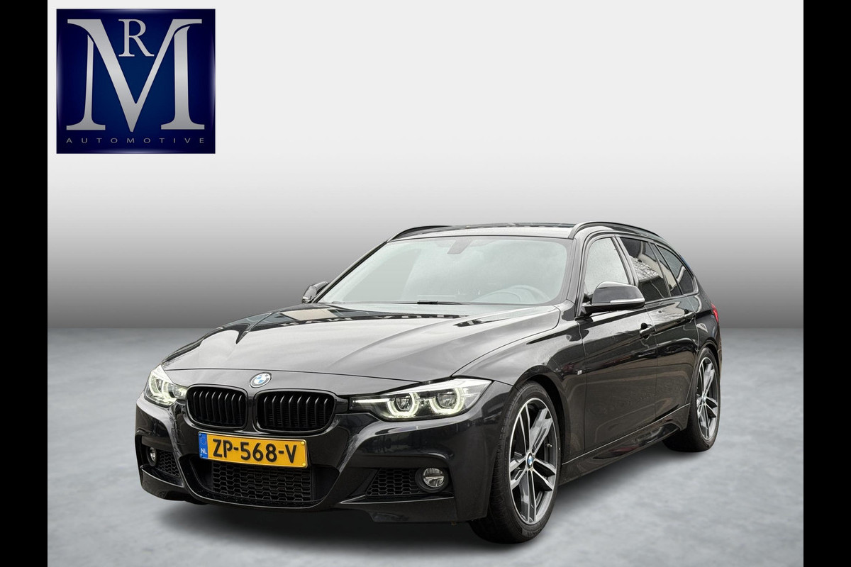 BMW 3 Serie Touring 318i M Sport Corporate Lease HIGH EXEC.| 81.000KM!| ORIG. NL|  LEER| ELEKTRISCHE ACHTERKLEP| AFNEEMBARE TREKHAAK| STOELVERWARMING| 19 INCH!| SUPER NETJES| RIJKLAARPRIJS INCL. 12 MND BOVAG GARANTIE
