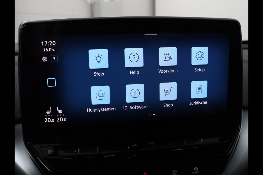 Volkswagen ID.4 First 77 kWh | SOH 90% | Stoel & stuurverwarming | Adaptive cruise | Camera | Carplay | Half leder | Navigatie | 20'' | Full LED | Keyless | Climate control | Sfeerverlichting