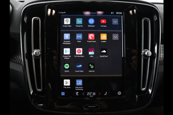 Volvo XC40 Recharge P8 AWD R Design | Warmtepomp | Leder | Stoelverwarming | Harman/Kardon | Adaptive cruise | Camera | Keyless | 19'' | Full LED | Navigatie | Parkeerhulp