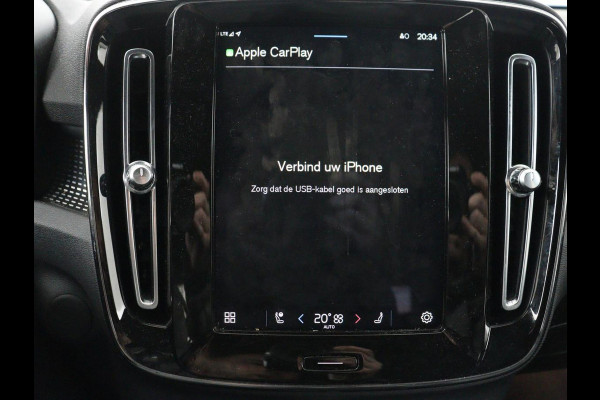 Volvo XC40 Recharge P8 AWD R Design | Warmtepomp | Leder | Stoelverwarming | Harman/Kardon | Adaptive cruise | Camera | Keyless | 19'' | Full LED | Navigatie | Parkeerhulp