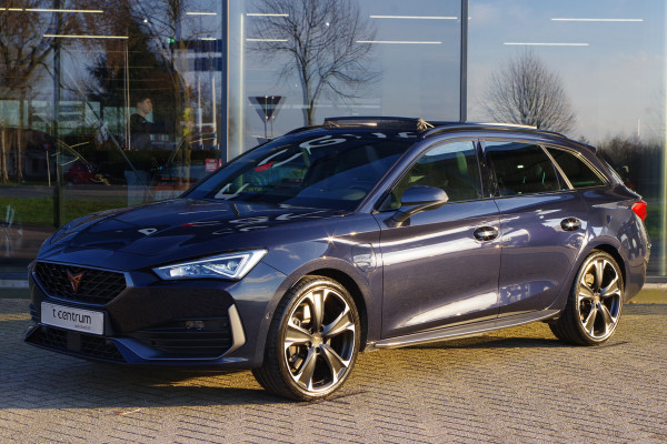 CUPRA Leon Sportstourer 1.4 e-Hybrid VZ 245 PK Performance PHEV, Leder, Panoramadak, Stuur-Startknop, Camera, Memory