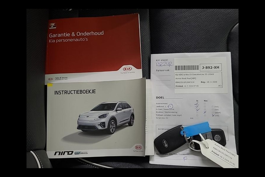 Kia e-Niro Aut. ExecutiveLine 3-Phase 64 kWh | Navi | Camera | Leder | JBL Sound |