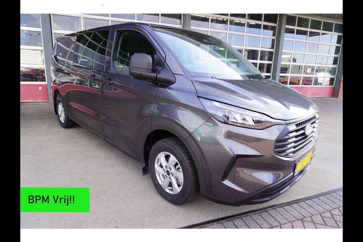Ford Transit Custom 320L 2.0 TDCI 150PK L2H1 Trend Dubbelcabine LM velgen Nr. V022 | Airco | Cruise | Camera | Apple CP-Android auto