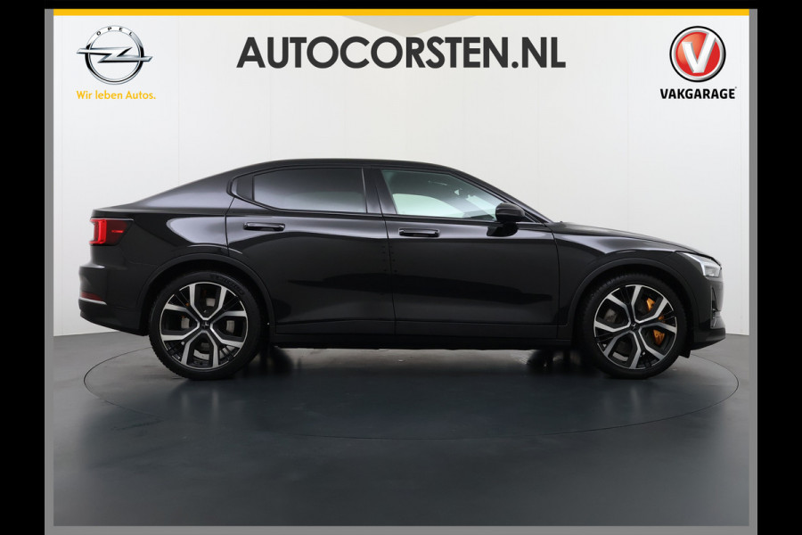 Polestar 2 PERFORMANCE LR AWD Soh 91% 78kWh Adap.Cruise Panoramadak Harman&Kardon® Leder-Alcantara Navi Ecc Apple Carplay Android Auto 360° SOH 91% 4WD Stuur-Stoel-Achterbankverwarming Elek.Achterklep Privacy Glas Lmv 20" Led Dodehoekdetectie Rijstrooksensor Wifi 1e Eigenaar Origineel Nederlandse Auto