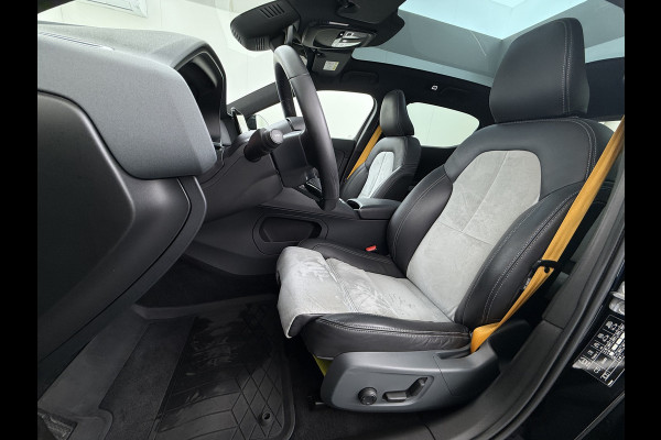 Polestar 2 PERFORMANCE LR AWD Soh 91% 78kWh Adap.Cruise Panoramadak Harman&Kardon® Leder-Alcantara Navi Ecc Apple Carplay Android Auto 360° SOH 91% 4WD Stuur-Stoel-Achterbankverwarming Elek.Achterklep Privacy Glas Lmv 20" Led Dodehoekdetectie Rijstrooksensor Wifi 1e Eigenaar Origineel Nederlandse Auto