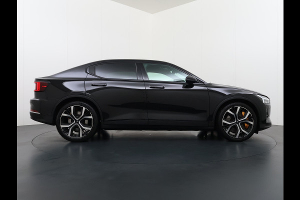 Polestar 2 PERFORMANCE LR AWD Soh 91% 78kWh Adap.Cruise Panoramadak Harman&Kardon® Leder-Alcantara Navi Ecc Apple Carplay Android Auto 360° SOH 91% 4WD Stuur-Stoel-Achterbankverwarming Elek.Achterklep Privacy Glas Lmv 20" Led Dodehoekdetectie Rijstrooksensor Wifi 1e Eigenaar Origineel Nederlandse Auto
