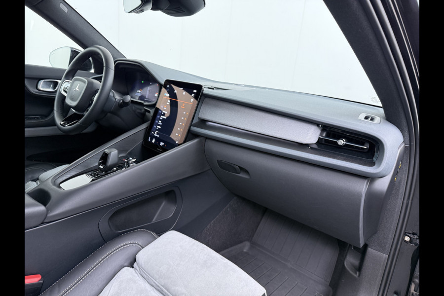 Polestar 2 PERFORMANCE LR AWD Soh 91% 78kWh Adap.Cruise Panoramadak Harman&Kardon® Leder-Alcantara Navi Ecc Apple Carplay Android Auto 360° SOH 91% 4WD Stuur-Stoel-Achterbankverwarming Elek.Achterklep Privacy Glas Lmv 20" Led Dodehoekdetectie Rijstrooksensor Wifi 1e Eigenaar Origineel Nederlandse Auto