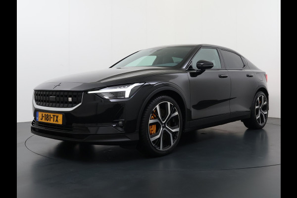 Polestar 2 PERFORMANCE LR AWD Soh 91% 78kWh Adap.Cruise Panoramadak Harman&Kardon® Leder-Alcantara Navi Ecc Apple Carplay Android Auto 360° SOH 91% 4WD Stuur-Stoel-Achterbankverwarming Elek.Achterklep Privacy Glas Lmv 20" Led Dodehoekdetectie Rijstrooksensor Wifi 1e Eigenaar Origineel Nederlandse Auto