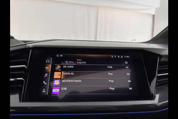 Audi Q4 e-tron 40 Launch edition S Competition 77 kWh [ 3-Fase-11kW ] {SOH-90%} (INCL-BTW) Aut. *HEATPUMP | PANO | LEATHER | MATRIX-LED | AUDI-SOUND | ADAPTIVE-CRUISE | HEATED-SPORTSEATS | AMBIENT-LIGHT | DIGI-COCKPIT | CAMERA | KEYLESS | DAB+ | 20''ALU*