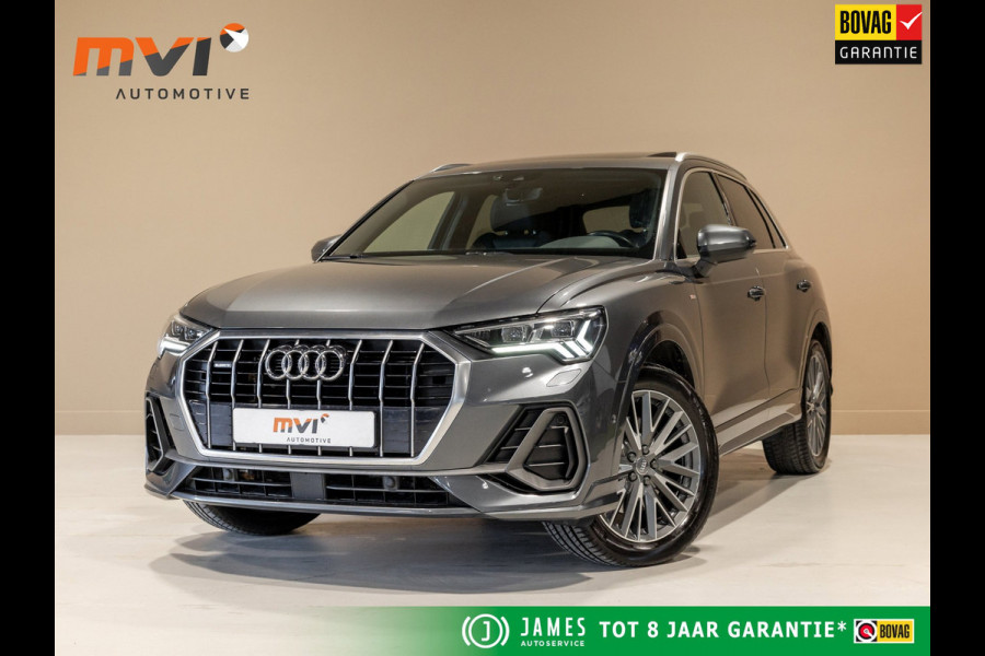 Audi Q3 45 TFSI quattro 2x S Line / 230pk / Panorama dak / B&O / Keyless / Achteruitrij camera /