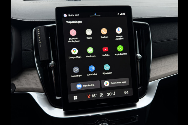 Volvo XC90 2.0 T8 Ultra Dark | Pano | Trekhaak | Bowers&Wilkins | Memory | 360 camera | Head Up | Plug-in hybrid AWD