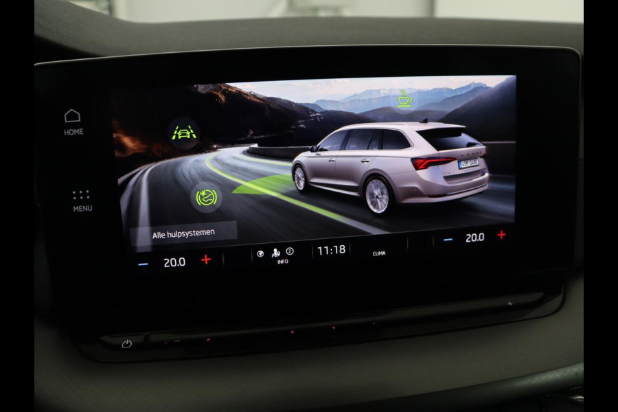 Škoda Octavia 1.0 e-TSI Business Edition | Trekhaak | Carplay | Navigatie | Full LED | Parkeerhulp | Cruise control | Digital Cockpit | Climate control | Getint glas