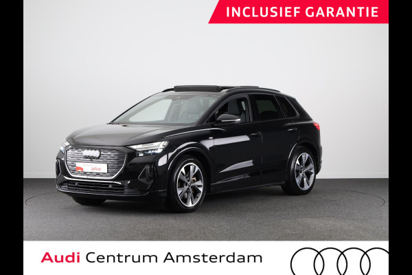 Audi Q4 e-tron 40 Launch edition S Competition 77 kWh 204pk | SoH 93% | Panoramadak | Head-up Display | Navigatie | Stoelverwarming
