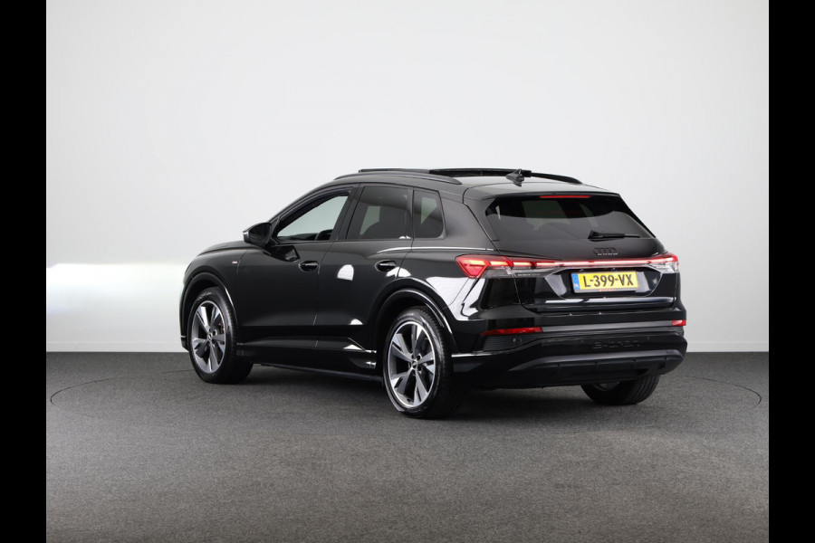 Audi Q4 e-tron 40 Launch edition S Competition 77 kWh 204pk | SoH 93% | Panoramadak | Head-up Display | Navigatie | Stoelverwarming