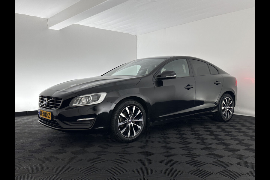 Volvo S60 2.0 D3 Polar+ Dynamic (INCL.BTW) *XENON | LEATHER | NAVI-FULLMAP | HEATED-SPORTSEATS | PRIVACY-GLASS | ECC | PDC | CRUISE | 17''ALU*