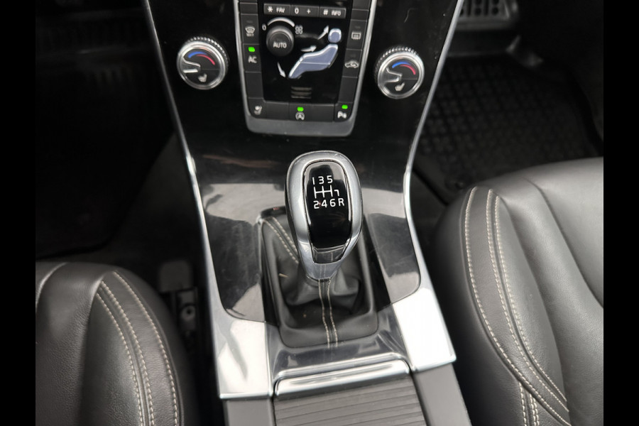 Volvo S60 2.0 D3 Polar+ Dynamic (INCL.BTW) *XENON | LEATHER | NAVI-FULLMAP | HEATED-SPORTSEATS | PRIVACY-GLASS | ECC | PDC | CRUISE | 17''ALU*