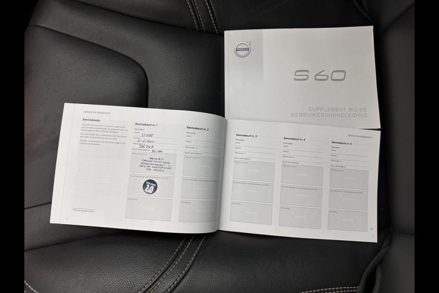 Volvo S60 2.0 D3 Polar+ Dynamic (INCL.BTW) *XENON | LEATHER | NAVI-FULLMAP | HEATED-SPORTSEATS | PRIVACY-GLASS | ECC | PDC | CRUISE | 17''ALU*