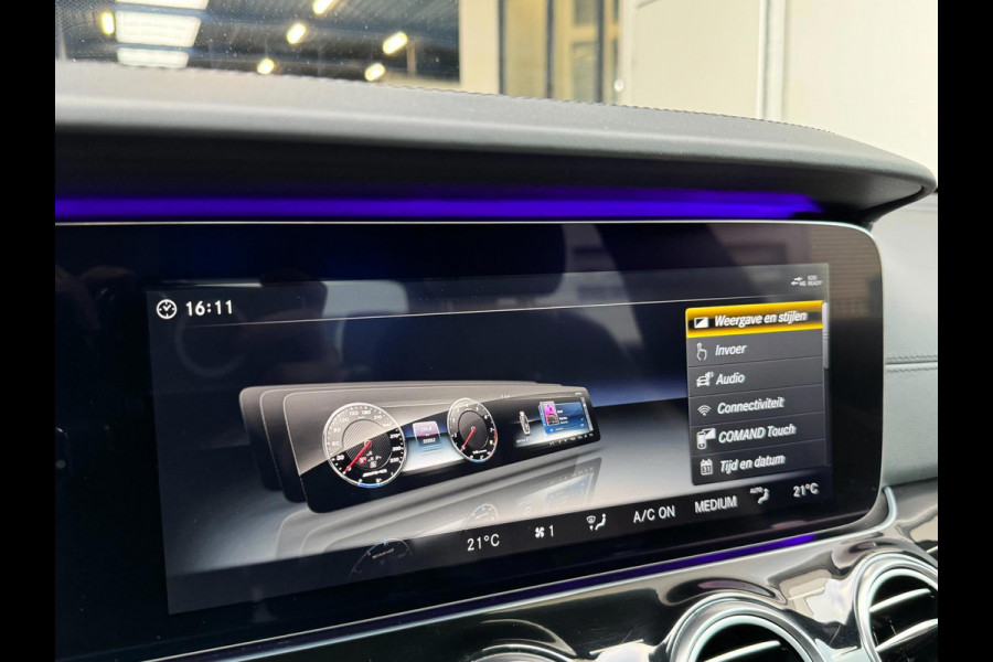 Mercedes-Benz E-Klasse AMG 63 S 4MATIC+ 612+PK LED/VIRTUAL/SFEER/LUCHT/PANO/LEER+S.VERWARMING/360/ACC/ECC/12 MDN GARANTIE!