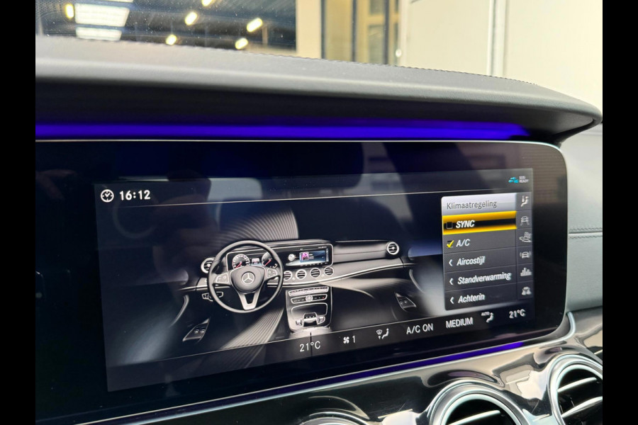 Mercedes-Benz E-Klasse AMG 63 S 4MATIC+ 612+PK LED/VIRTUAL/SFEER/LUCHT/PANO/LEER+S.VERWARMING/360/ACC/ECC/12 MDN GARANTIE!