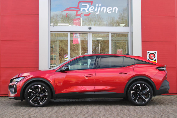 Peugeot 408 1.2 Hybrid 145PK e-DCS6 ALLURE | ACHTERUITRIJ CAMERA | KEYLESS ENTRY/START | DRAADLOOS APPLE CARPLAY/ANDROID AUTO | DRAADLOOS TELEFOONLADEN | DAB+ RADIO | NAVIGATIE | ADAPTIVE CRUISE CONTROL | 19" LICHTMETALEN VELGEN | PARKEERSENSOREN ACHTER |