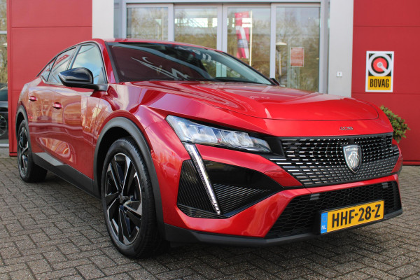 Peugeot 408 1.2 Hybrid 145PK e-DCS6 ALLURE | ACHTERUITRIJ CAMERA | KEYLESS ENTRY/START | DRAADLOOS APPLE CARPLAY/ANDROID AUTO | DRAADLOOS TELEFOONLADEN | DAB+ RADIO | NAVIGATIE | ADAPTIVE CRUISE CONTROL | 19" LICHTMETALEN VELGEN | PARKEERSENSOREN ACHTER |