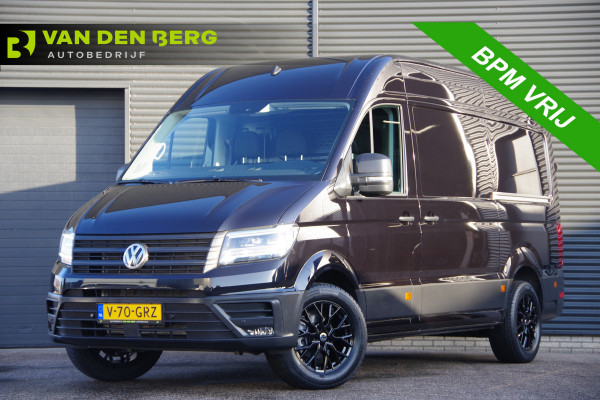 Volkswagen Crafter 35 2.0 TDI L3H3 177PK AUT. LED, 2X SCHUIFDEUR, TREKHAAK, STOELVERWARMING, GEVEERDE STOEL, AIRCO, PARKEERSENSOREN