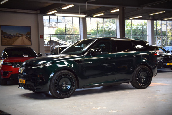 Land Rover Range Rover Sport 3.0 P460e Dynamic HSE PHEV 1e Eig.|Massage|24"URBAN|Britisch Racing Green