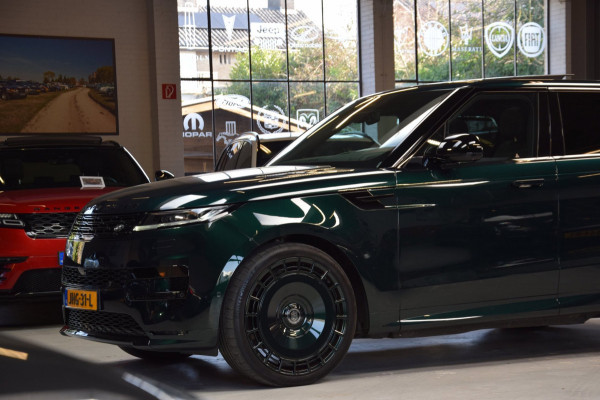 Land Rover Range Rover Sport 3.0 P460e Dynamic HSE PHEV 1e Eig.|Massage|24"URBAN|Britisch Racing Green