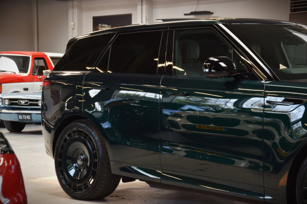 Land Rover Range Rover Sport 3.0 P460e Dynamic HSE PHEV 1e Eig.|Massage|24"URBAN|Britisch Racing Green